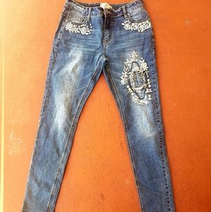 Brand new with tags on Boston proper size 6 embellish jeans